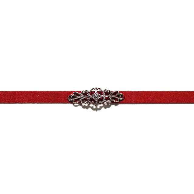 Royal Choker | Burgundy