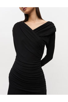 Ruched Dress | Black