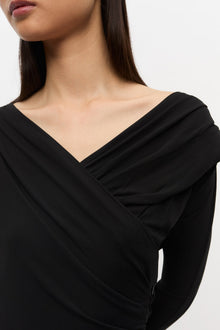 Ruched Dress | Black