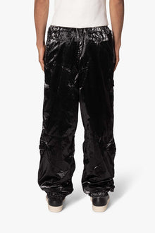 Ruffled Jogger Pants | Black