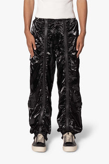 Ruffled Jogger Pants | Black