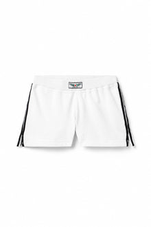 Women | Vintage Track Sweatshort | White