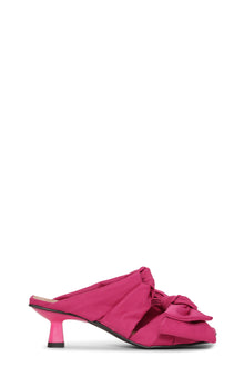 Soft Kitten Heel Bow Mule | Love Potion