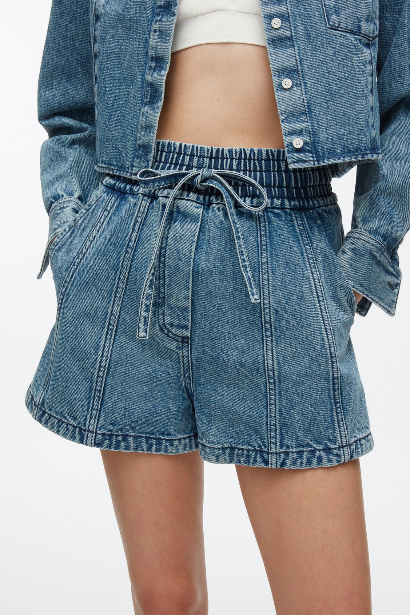 Denim Boxer Short | Blue