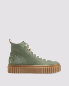 Women | Creeper Hi Olive Canvas | Green