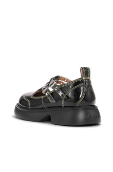 Everyday Butterfly Mary Jane Naplack | Black/Yellow