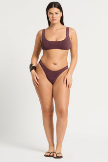 Malibu Crop | Amarena Lurex Micro