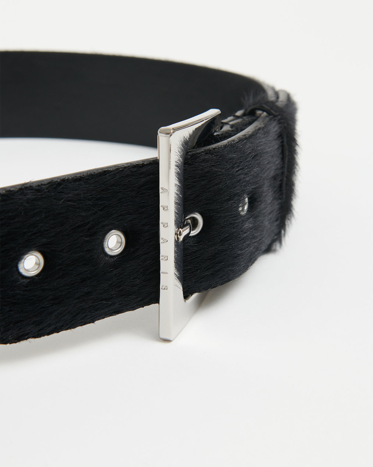 Women | Blaze Pony Belt | Noir