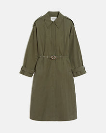 Women | Ozzy Trench Coat | Desert Green