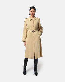 Women | Ozzy Trench Coat | Sandstone