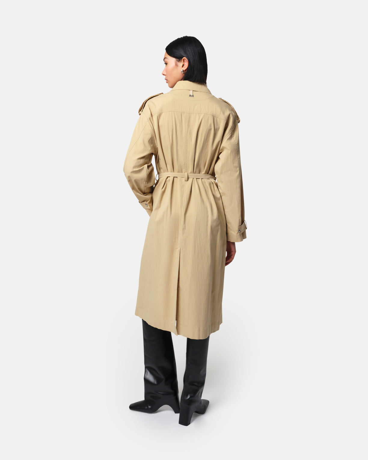 Women | Ozzy Trench Coat | Sandstone