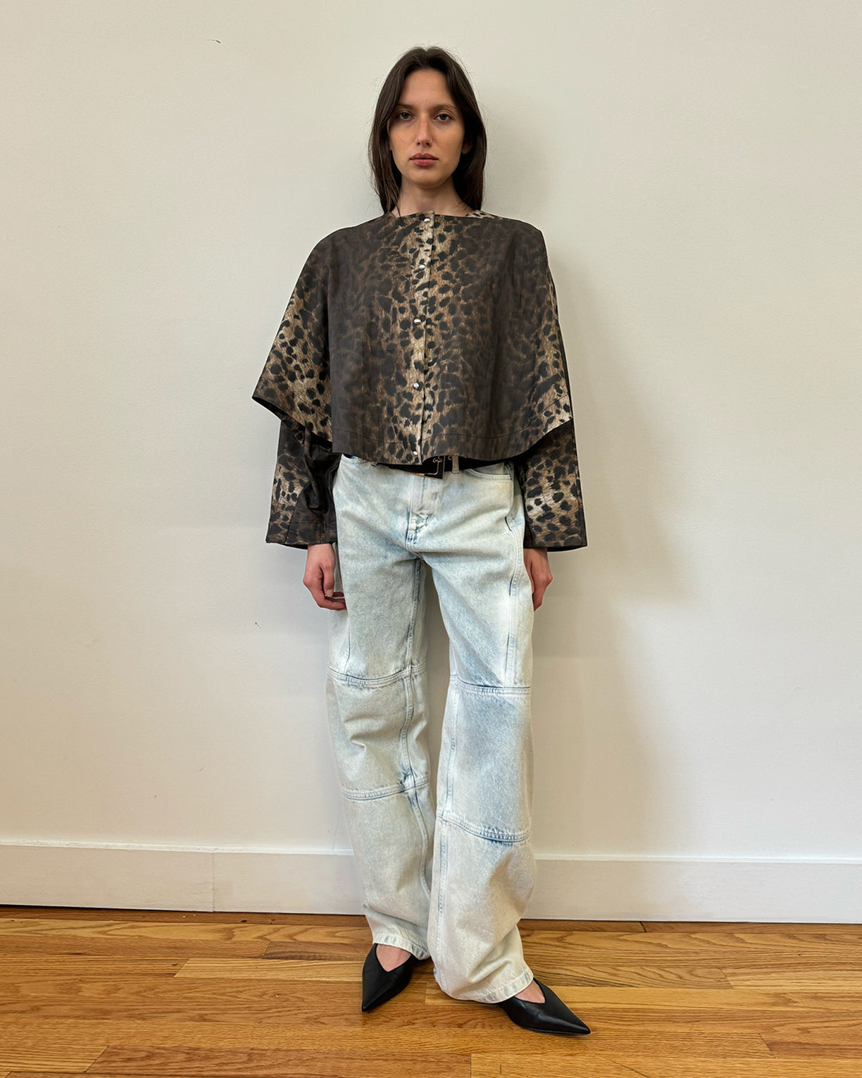 Women | Quinn Cape | Leopard