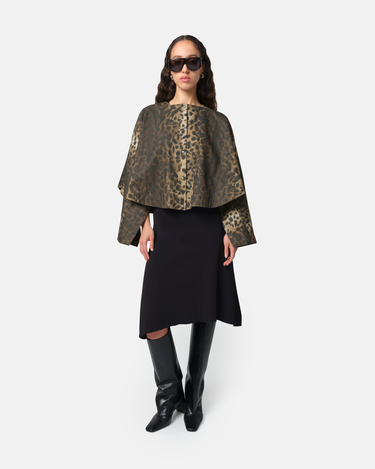 Women | Quinn Cape | Leopard