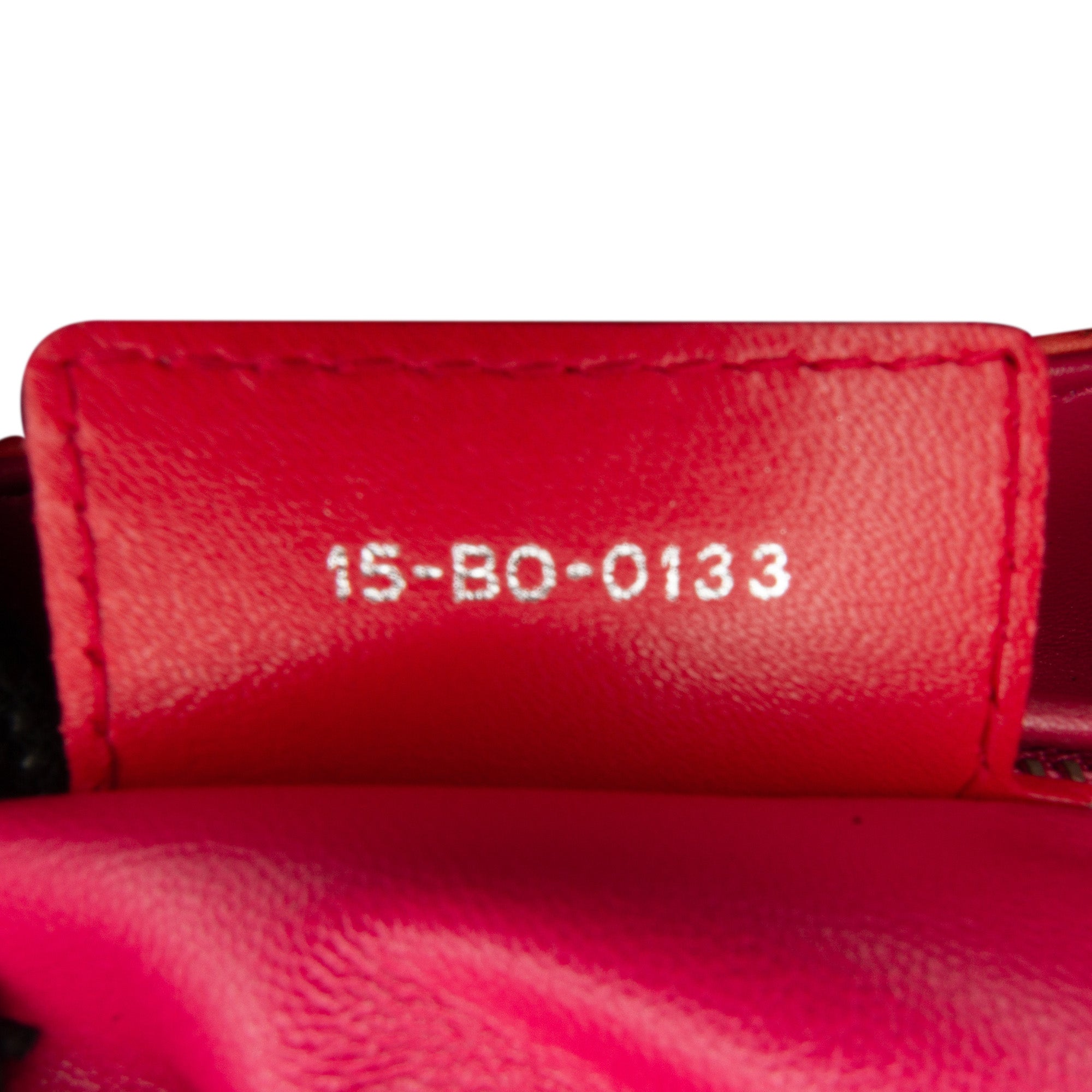 Dior | Pre-Owned Medium Bicolor Lambskin Cannage Lady | Orange