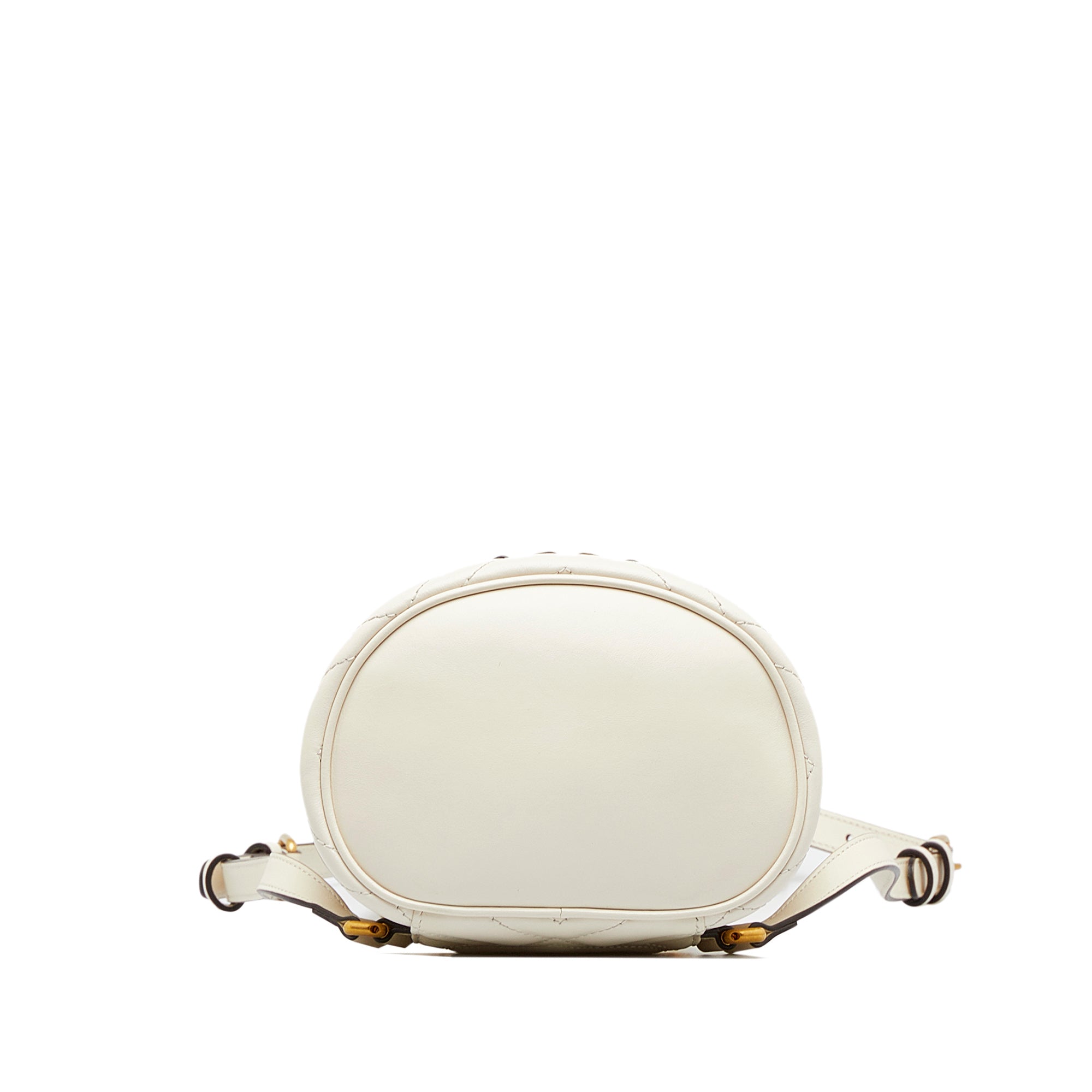 Gucci Pre-Owned Mini GG Marmont Matelasse Backpack | Women | White (V1)