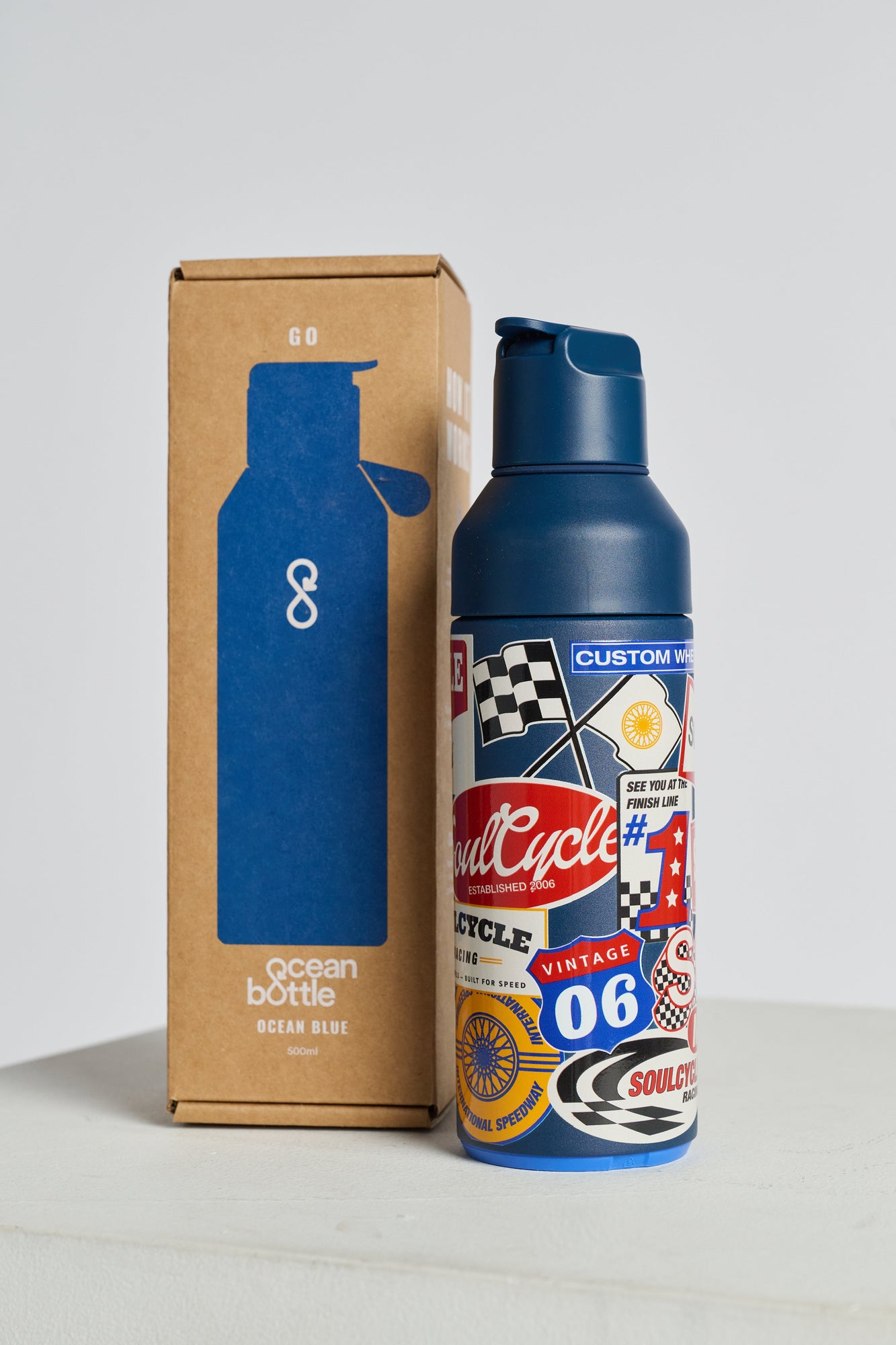 Ocean Bottle | 17Oz Sport Bottle | True Navy