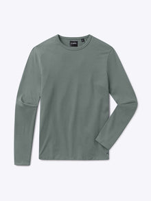 Mens | AO Forever Long Sleeve Tee | Classic-Fit PYCA Pro | Sage