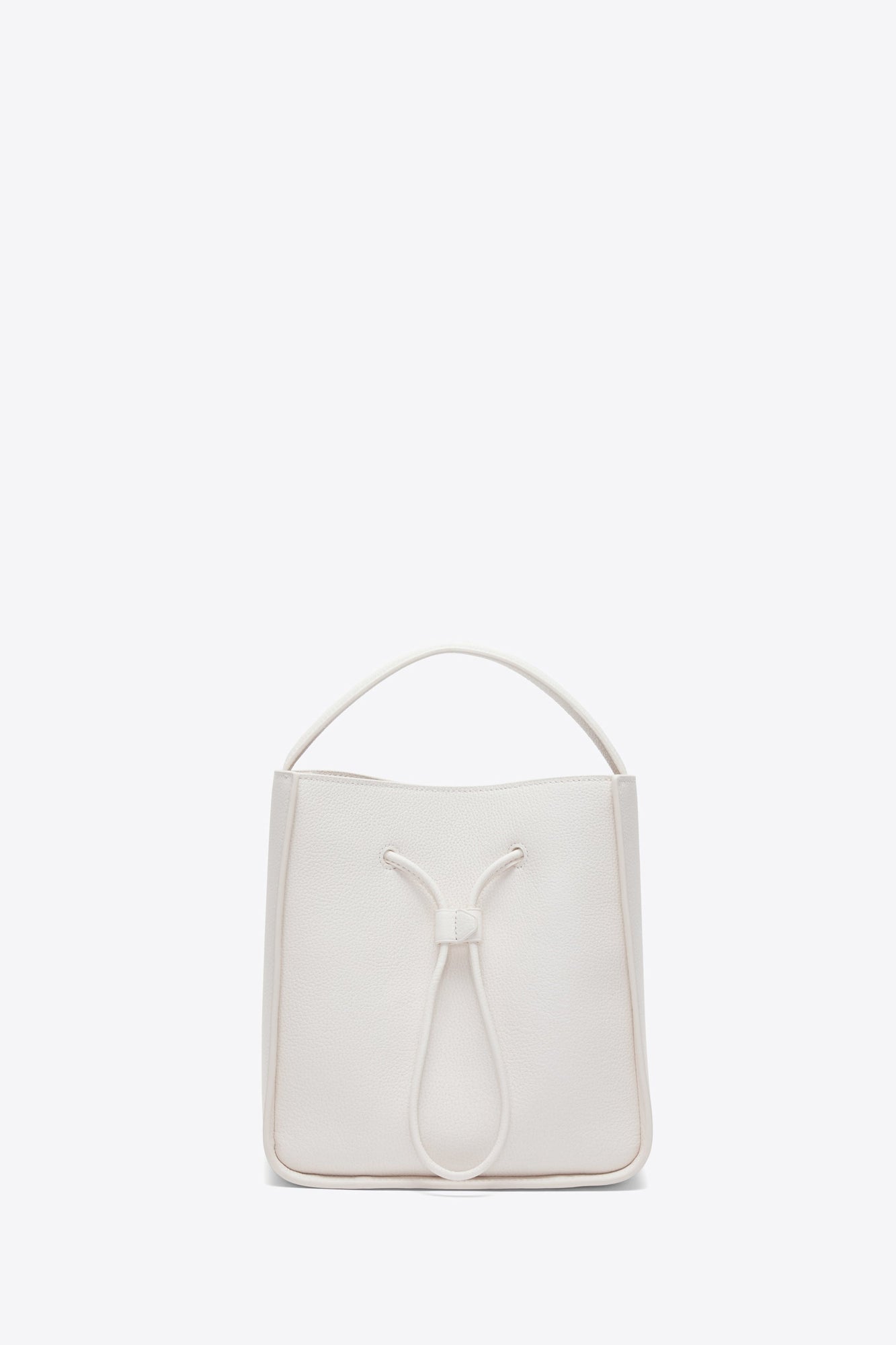 Soleil Small Bucket Drawstring | Off White