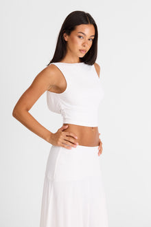 Talia Top | White