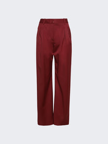 Women | LouLou de Saison | Trousers | Burgundy