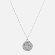 The Zodiac Medal Necklace | Sterling Silver
