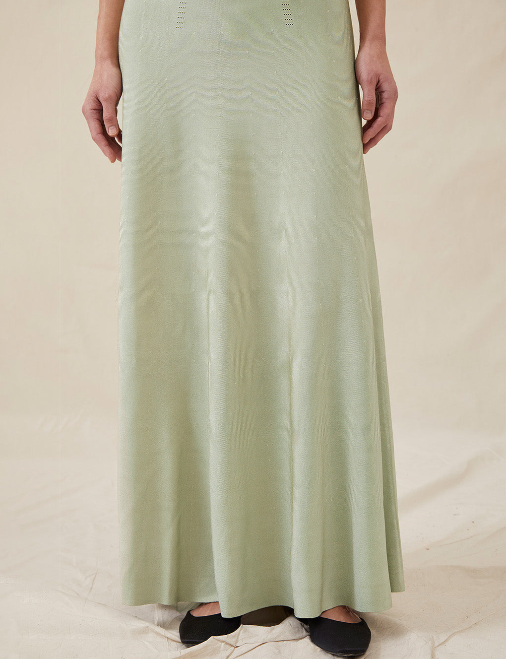 Womens | The Twist-Back Dress | Sage