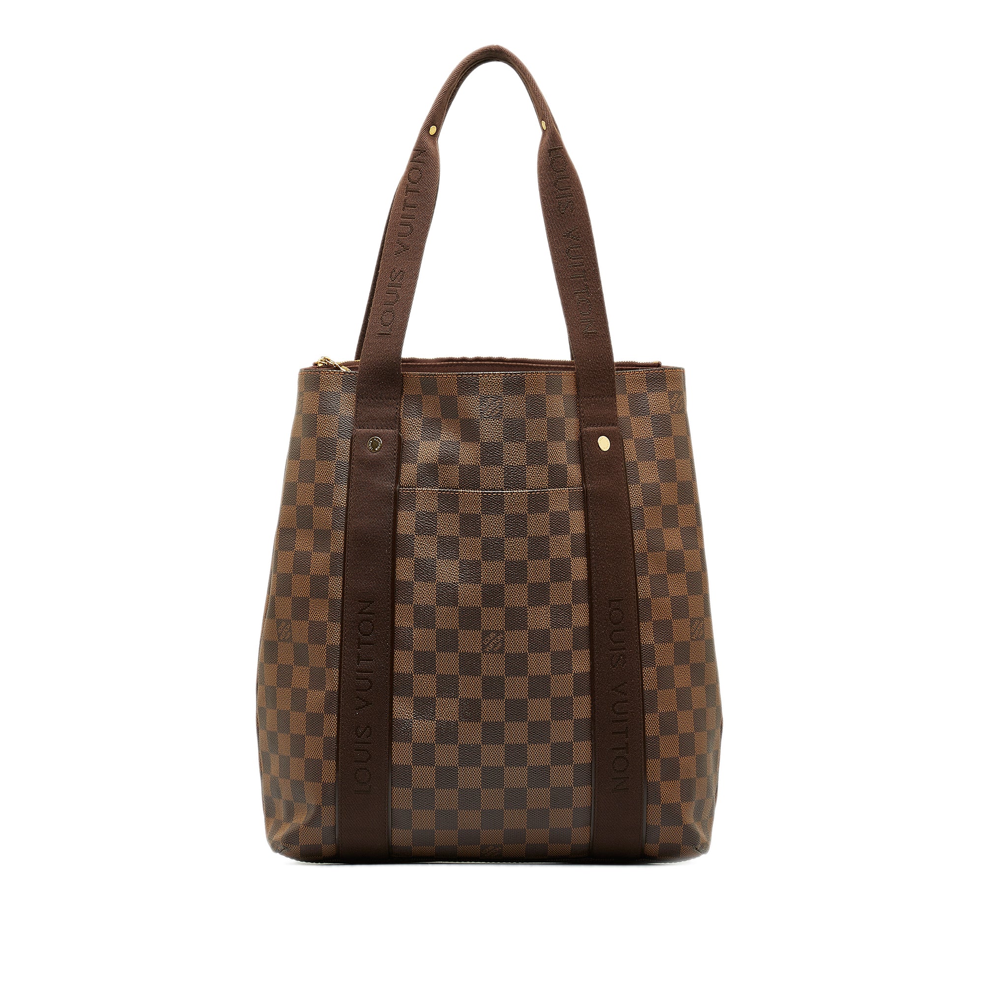 Louis Vuitton Pre-Owned Damier Ebene Cabas Beaubourg | Women | Brown