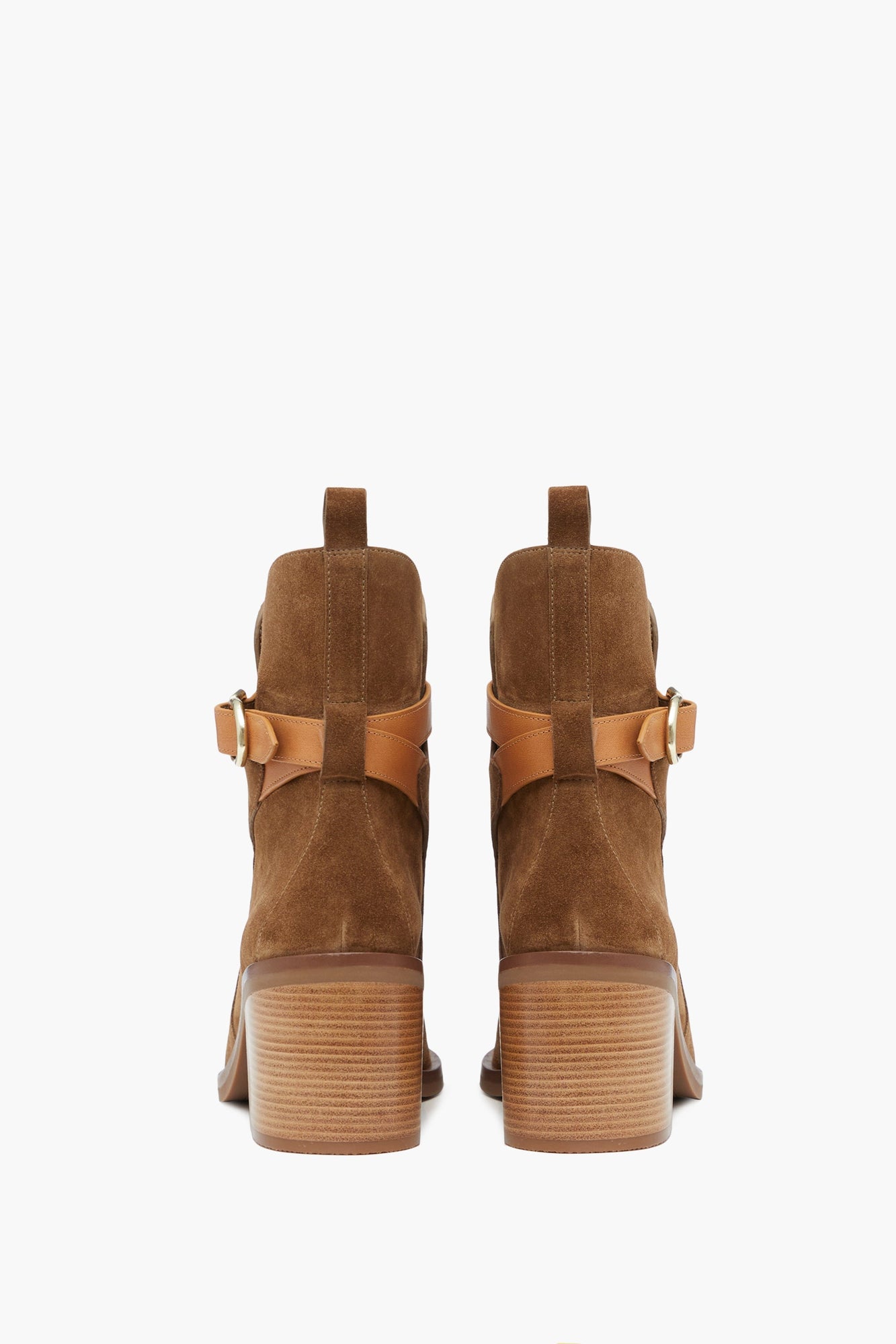 Alexa Boot with Ankle Strap | Sandalwood