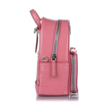MCM | Pre-Owned Patent Leather Backpack | Pink