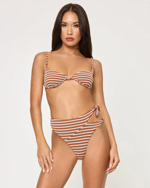 Tulip Bikini Top | Brown Sugar