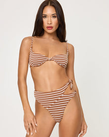 Tulip Bikini Top | Brown Sugar