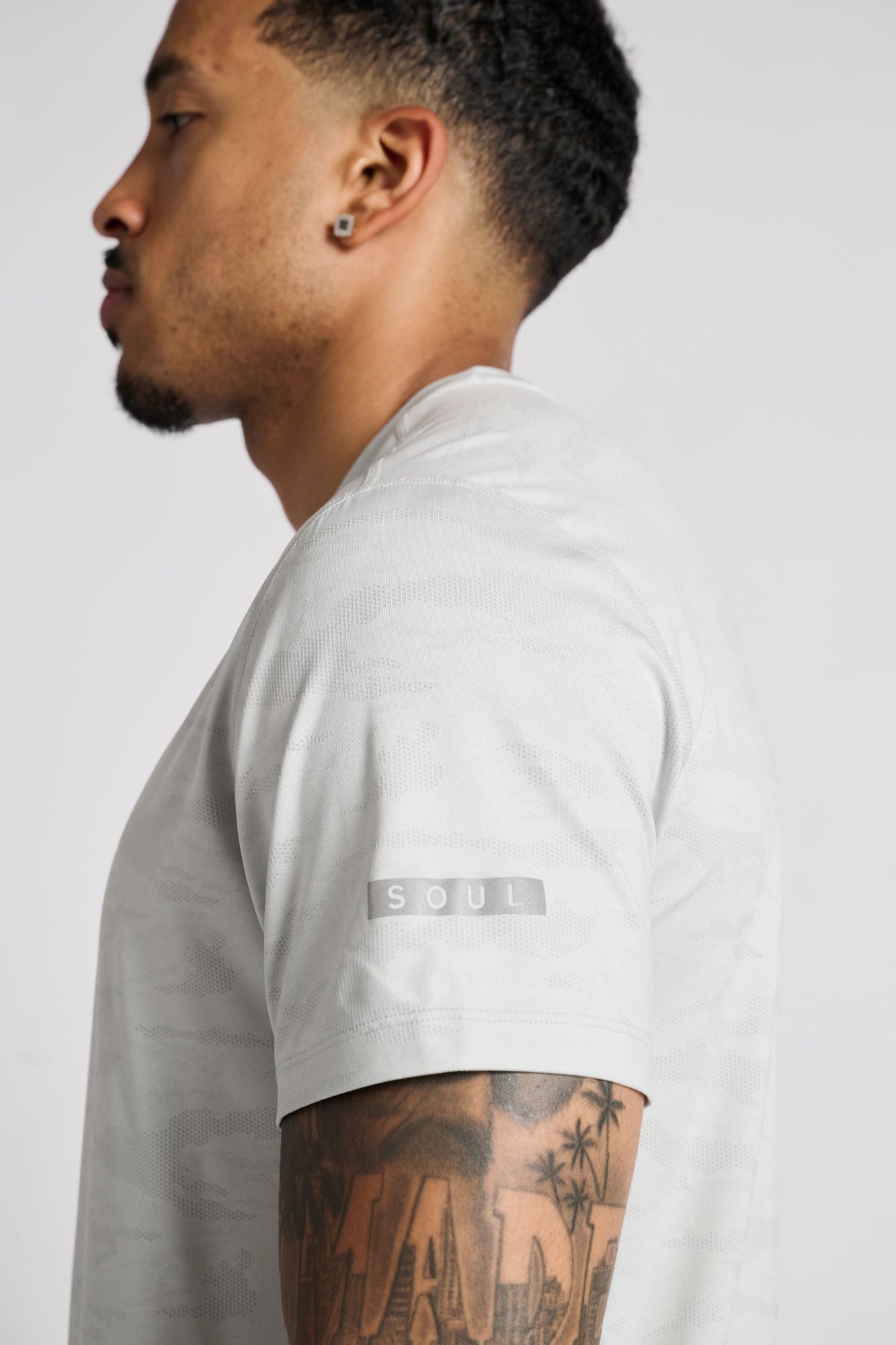 Ten Thousand | Co2 Camo Shirt | Light Grey