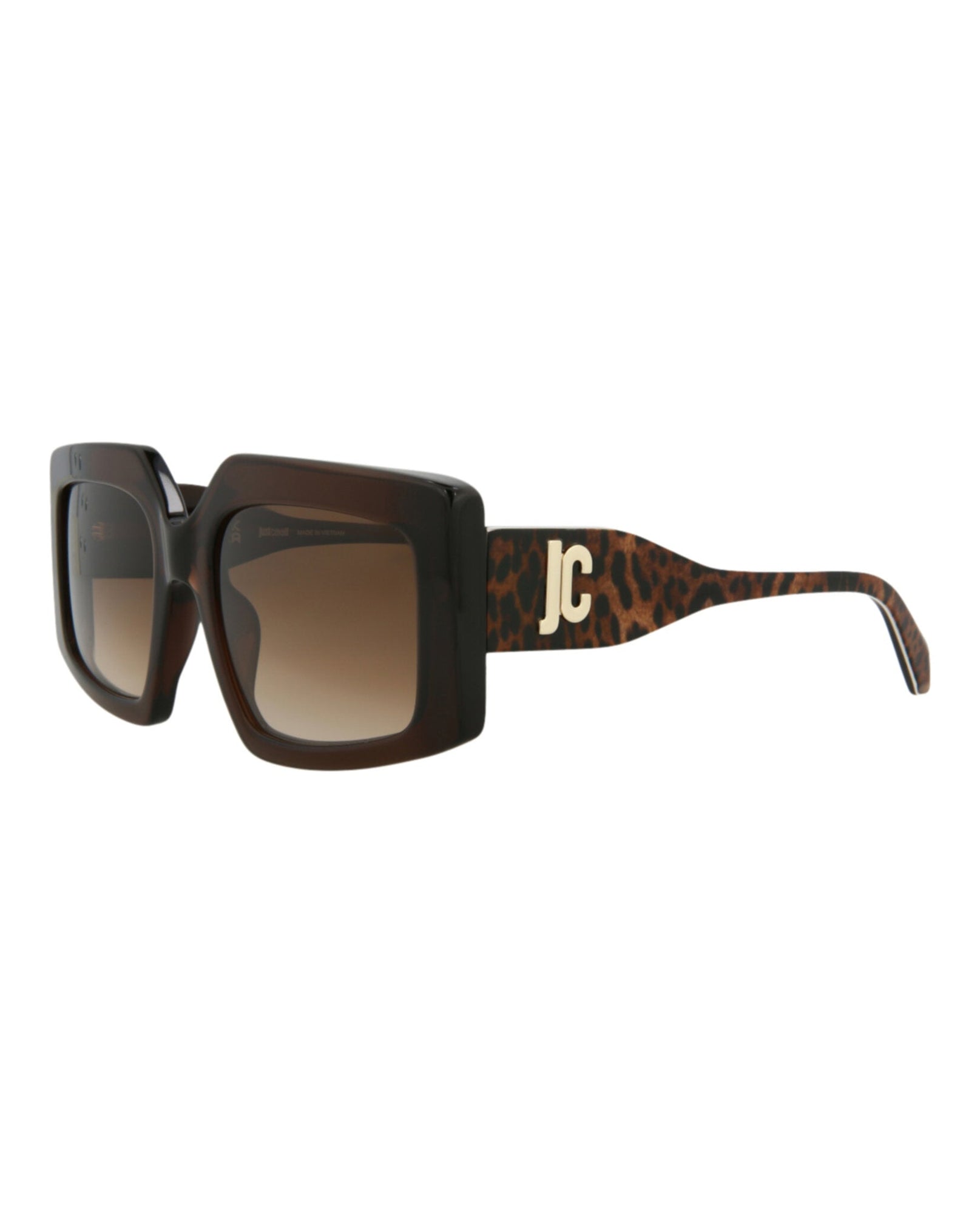 Just Cavalli Square Acetate Sunglasses | Brown