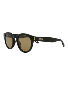 Just Cavalli Round Acetate Sunglasses | Black