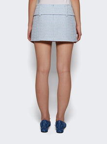 Women | Patou | Mini Belted Skirt Skylight Blue