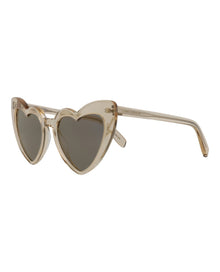 Saint Laurent Cat Eye Recycled Acetate Sunglasses | Nude