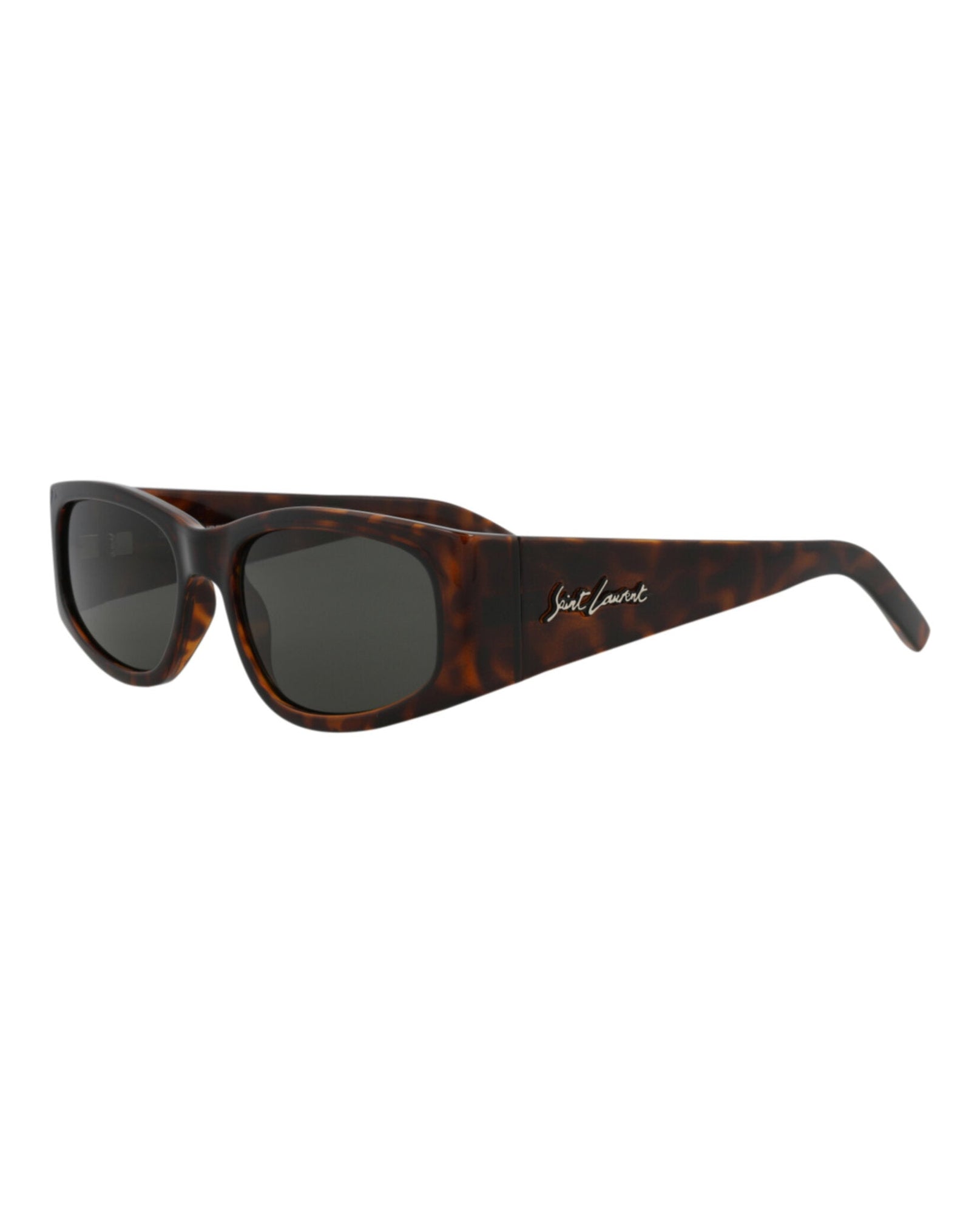 Saint Laurent Square Injection Sunglasses | Havana