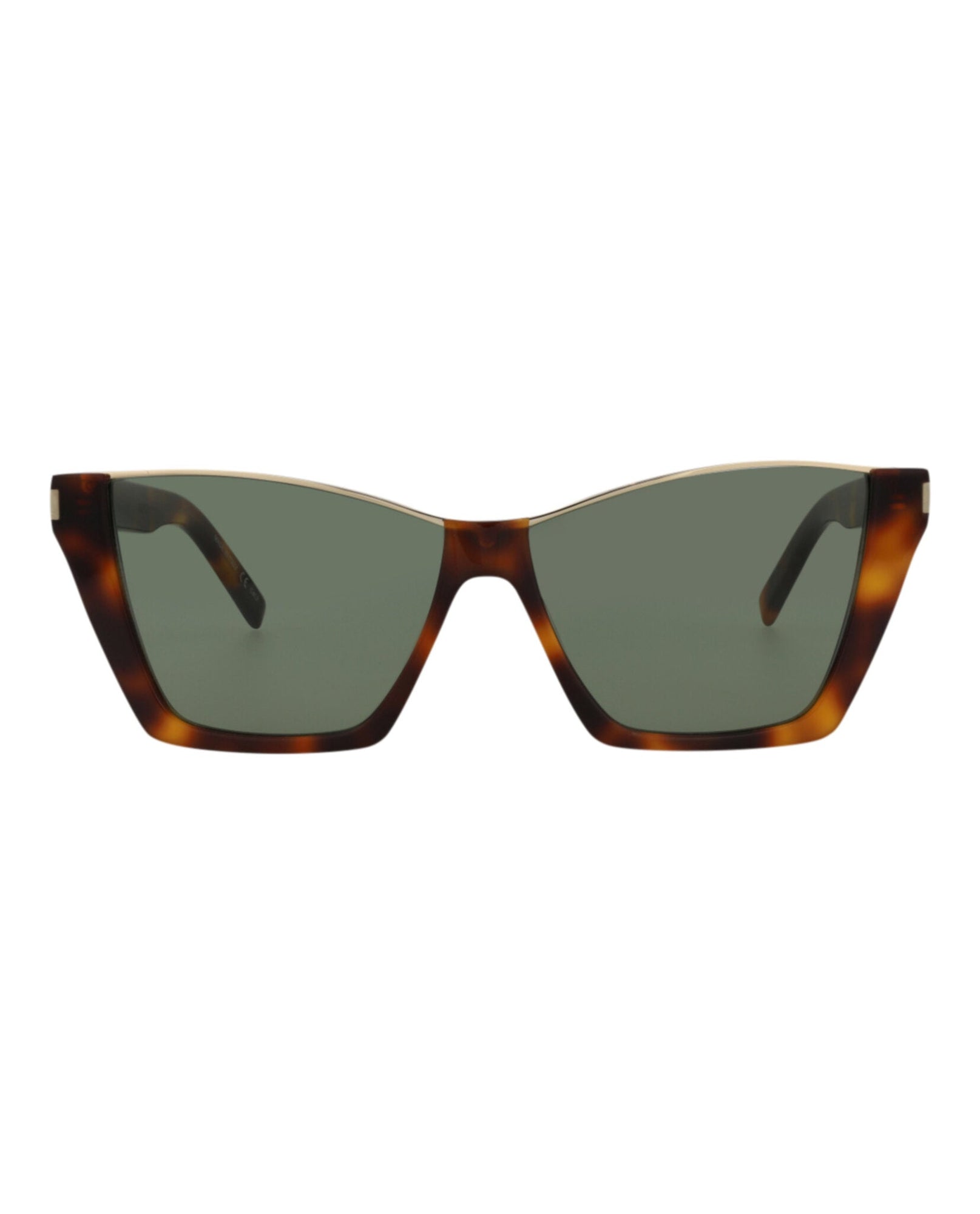 Saint Laurent Cat Eye Acetate Sunglasses | Havana