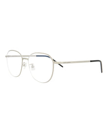 Saint Laurent Round Metal Optical Frames | Silver