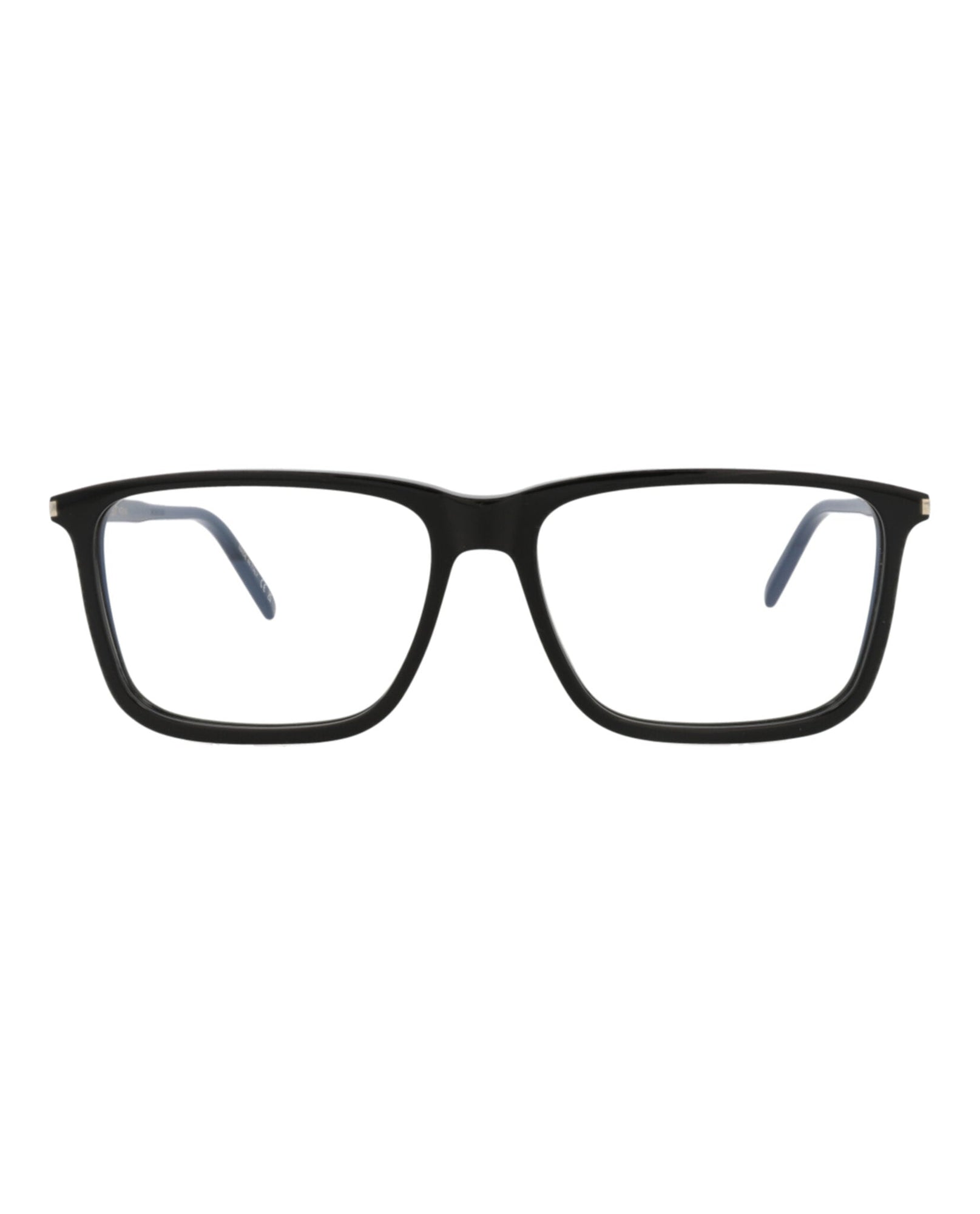 Saint Laurent Square Acetate Optical Frames | Black