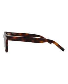 Saint Laurent Square Acetate Sunglasses | Havana