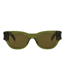 Saint Laurent Cat Eye Recycled Acetate Sunglasses | Green