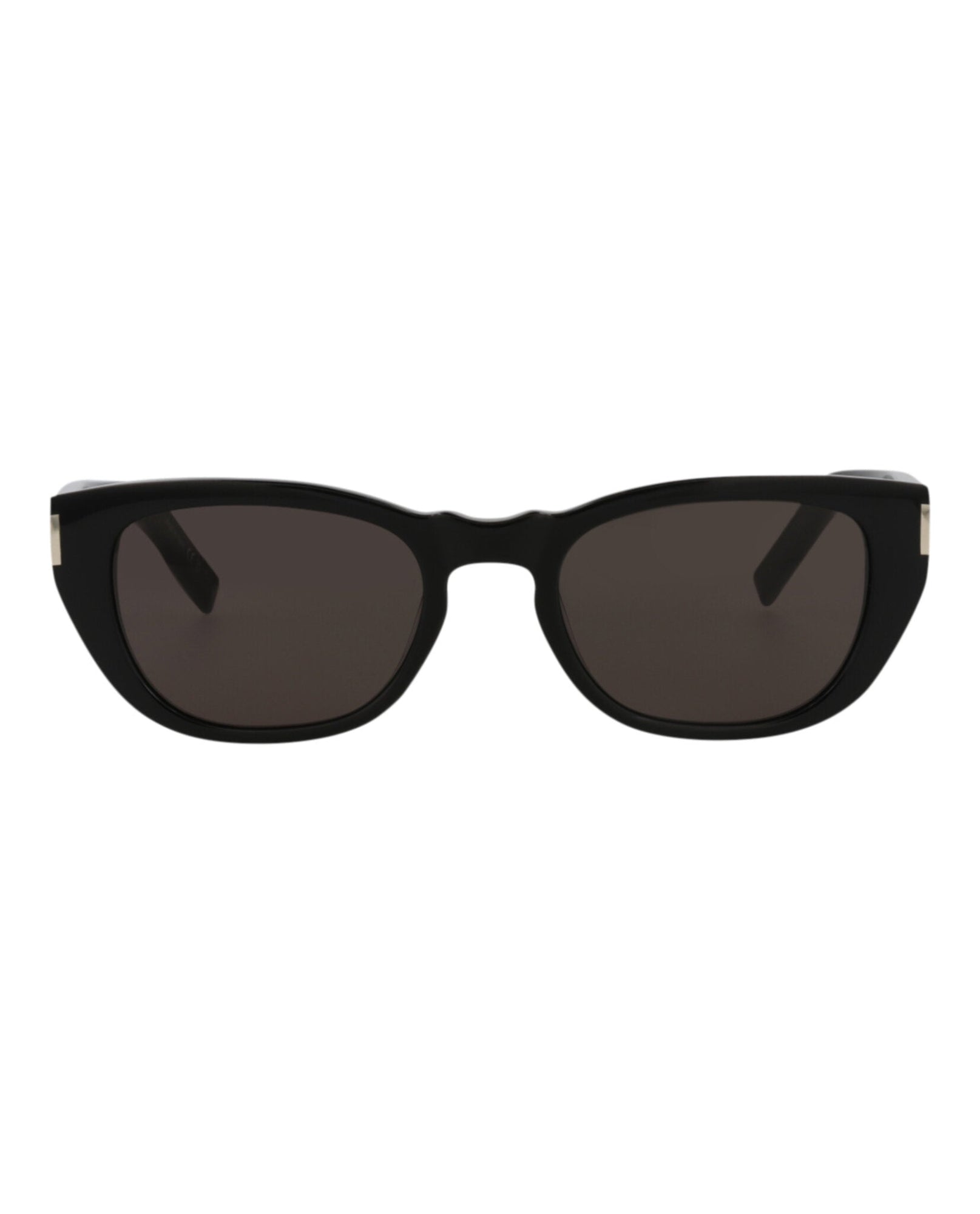 Saint Laurent Round Recycled Acetate Sunglasses | Black