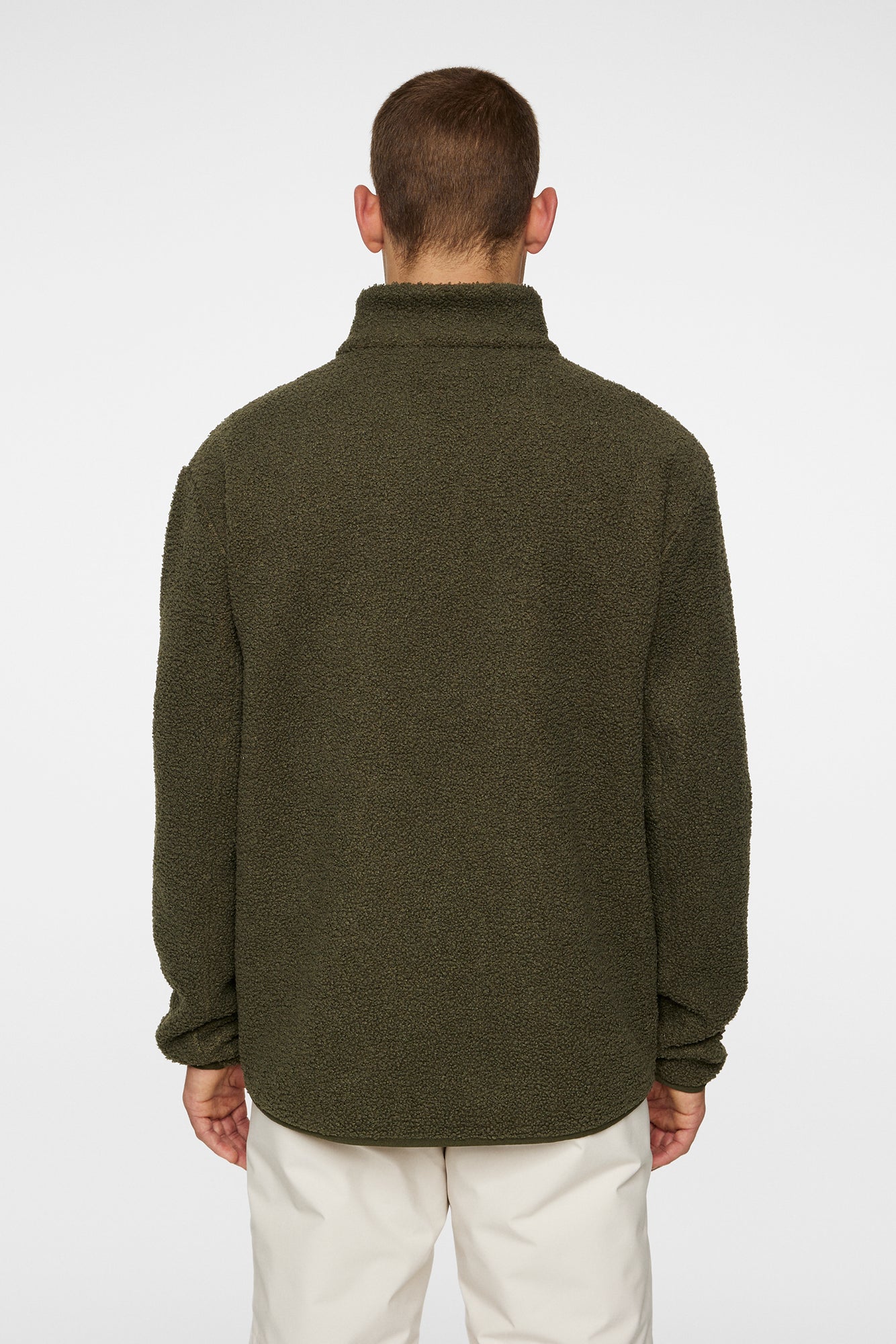 Men | Peter Pile Jacket | Forest Green