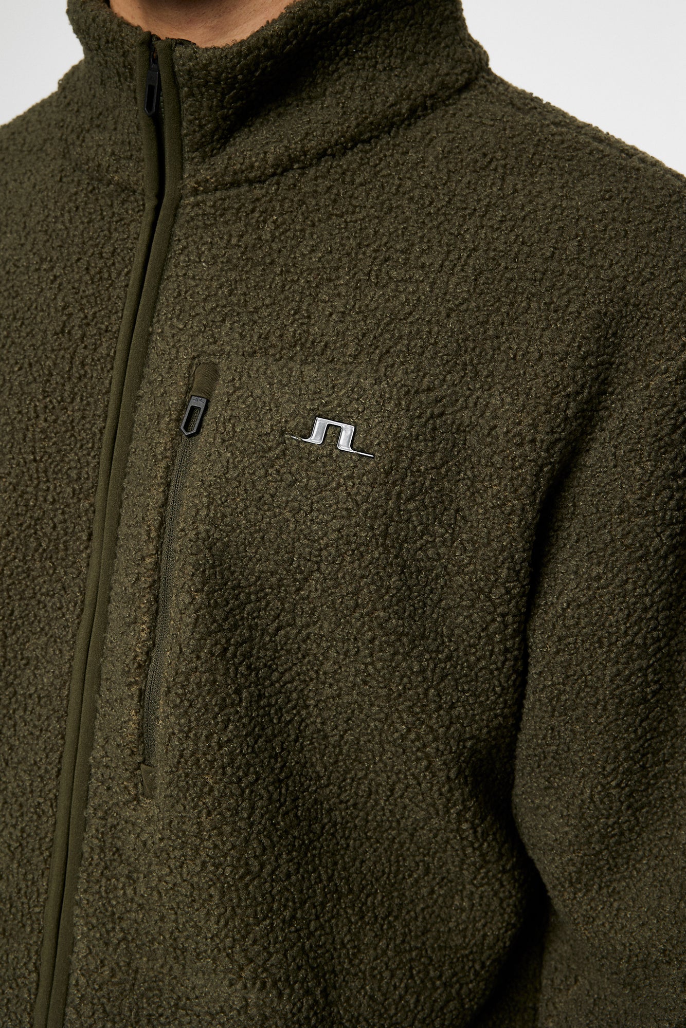 Men | Peter Pile Jacket | Forest Green