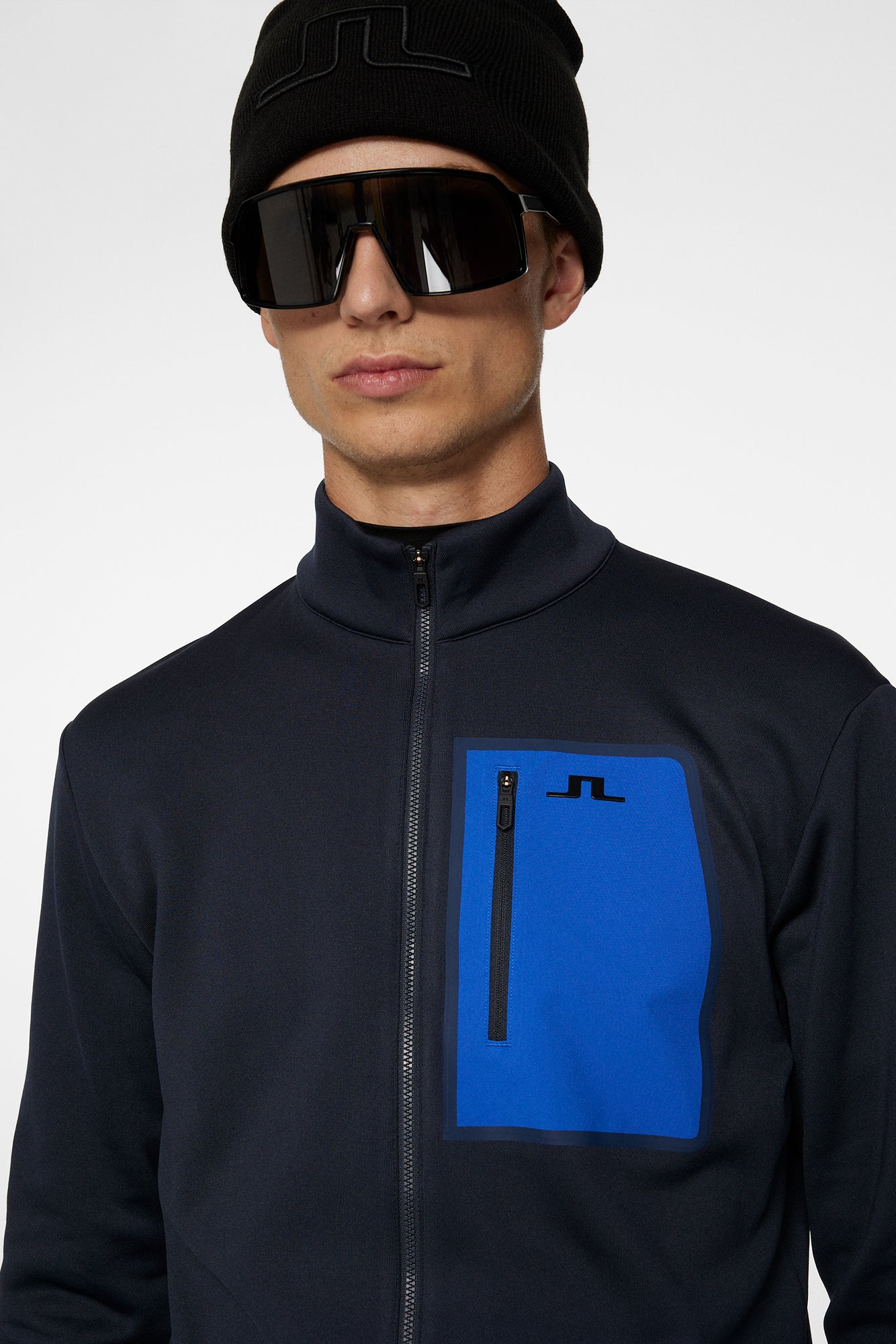 Men | Wayne Polartec Mid Layer | JL Navy