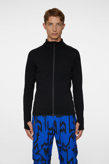 Men | High Grounds Merino Mid Layer | Black