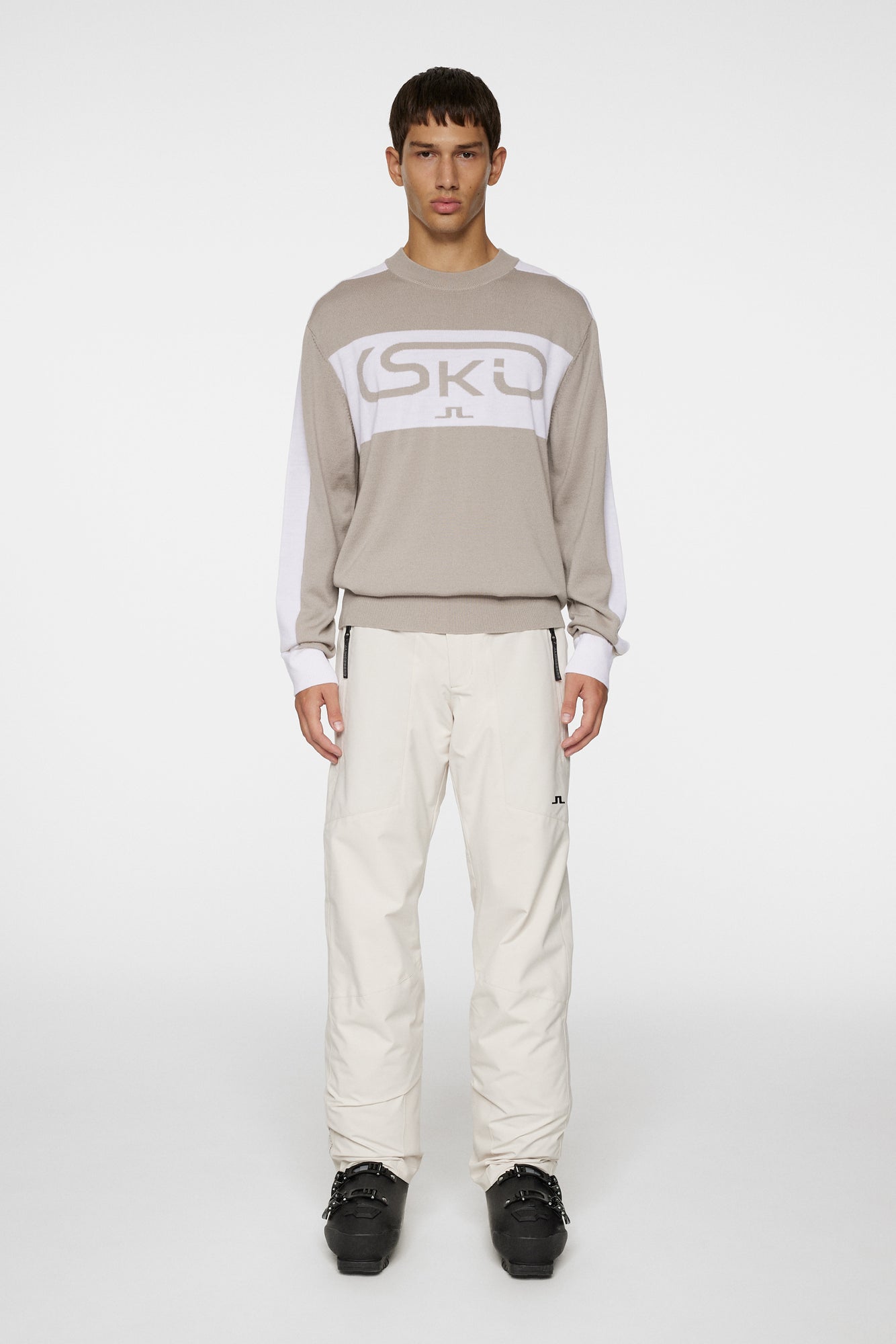 Men | Kirby Knitted Sweater | Moonbeam