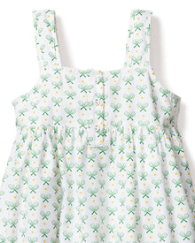 Girl's Twill Charlotte Nightgown in Match Point in Match Point#Color_Match Point