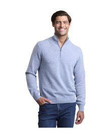NOMAD | Men | Men's Cashmere Sweater | Light Blue